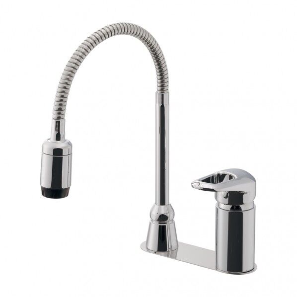 シングルレバー混合栓 シャワー 185-519 1個