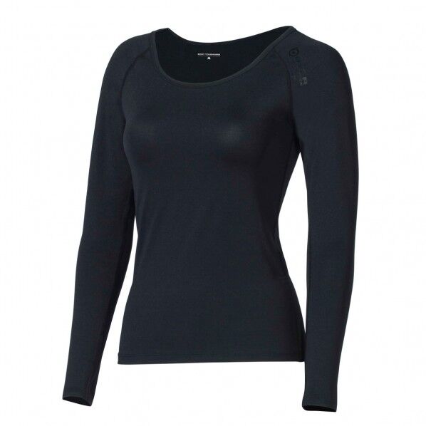 オーバーザファンクション ロングスリーブ クルーネックシャツ レディース S ブラック S JW-538 1個