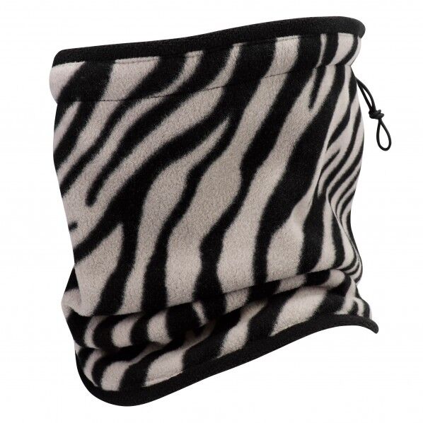 フリースネックウォーマー リバーシブル グレー F B-46 1個