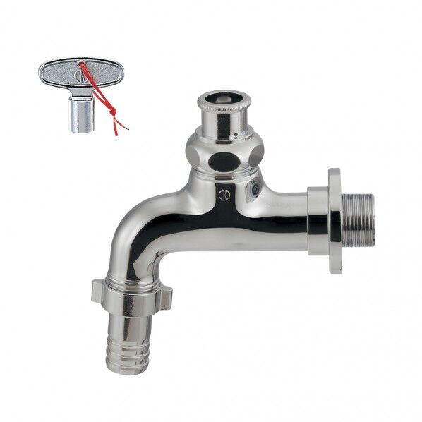 カクダイ 横水栓 かぎ式 703-009-20 1個...