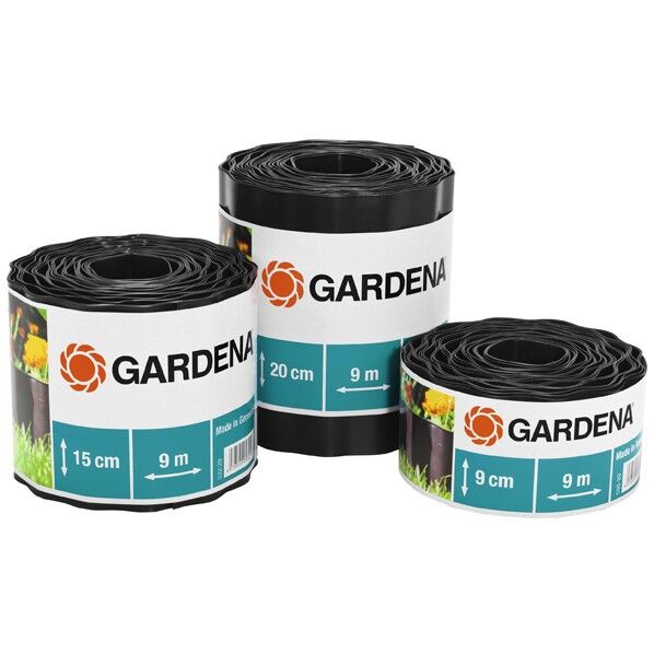 GARDENA(ガルデナ/ガルディナ) 花壇エッジング フェンス ブラウン 15cm ブラウン 00532-20 1点