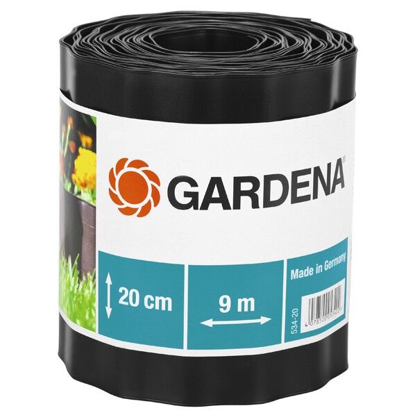 GARDENA(ガルデナ/ガルディナ) 花壇エッジング フェンス ブラウン 20cm ブラウン 00534-20 1点