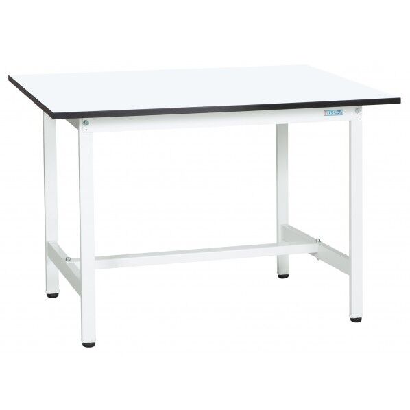 サカエ 軽量作業台(KAタイプ/耐荷重180kg/メラミン天板/H740/固定式) W900×D600×H740mm KA-096MW 1台