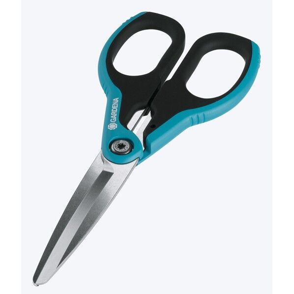 多目的はさみ 両利き用 21cmドイツ製 ターコイズブルー/黒 08705-20 1点