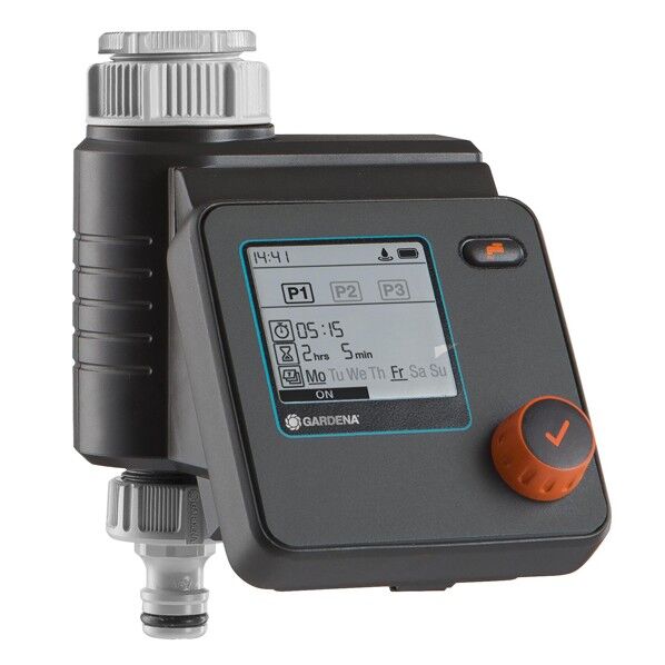 散水タイマー ウォーターコントロール セレクト グレー 01891-20 1点