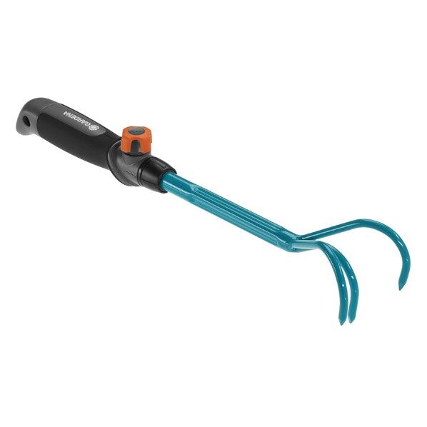 GARDENA(ガルデナ/ガルディナ) コンビシステム 熊手 ハンドグラバー 爪3本 7cm幅 ターコイズブルー 08921-20 1点...