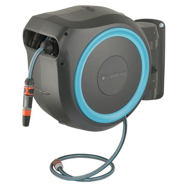 壁掛け式 自動巻取りホースボックス RollUp XL 35m ブルー 18630-20 1点