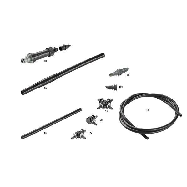 節水型ドリップ式散水システムセット グレー 13156-20 1点