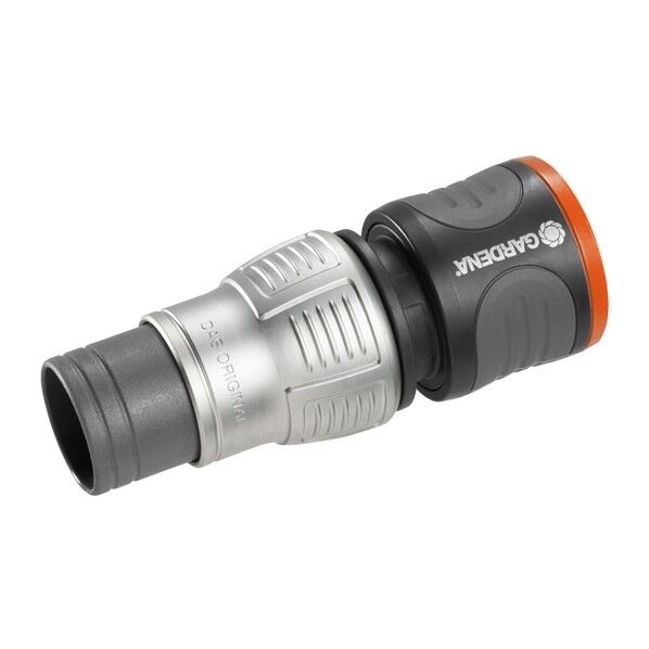 GARDENA(ガルデナ/ガルディナ) ホースコネクター 13mm(1/2)～15mm(5/8) プレミアム オレンジ/グレー 18255-20 1点...