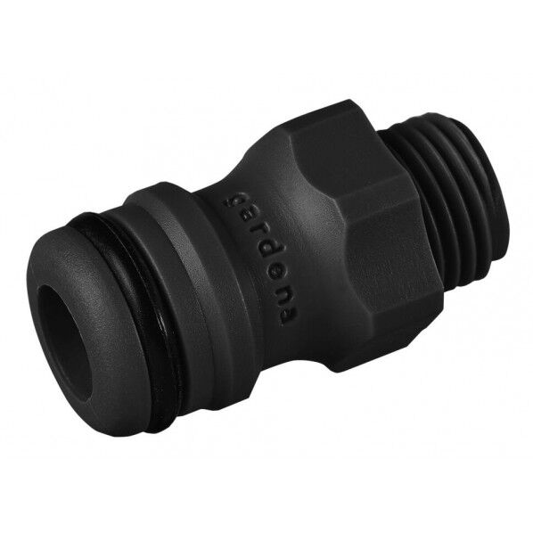 GARDENA(ガルデナ/ガルディナ) ホース連結アダプター (ホース先端接続器具) 黒 02920-26 1点...