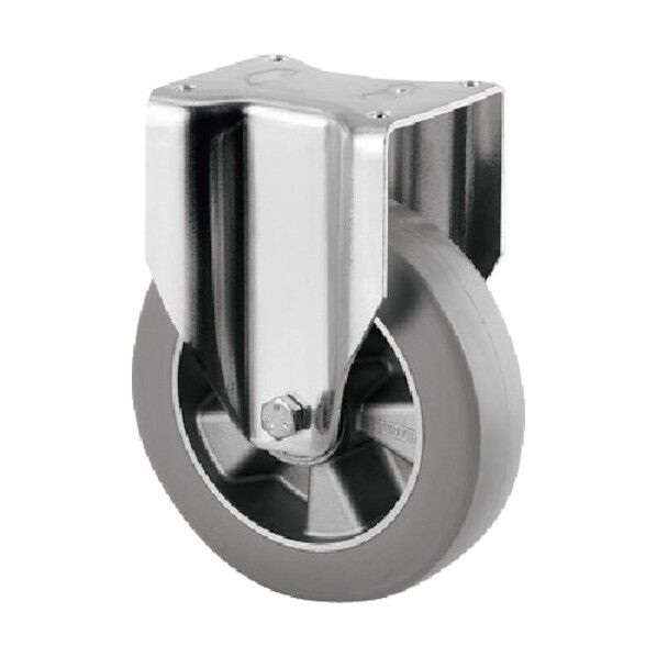 重荷重用キャスターZETA(ウレタン車) φ125 固定式 4688ITP125P63 SH80 CONVEX 1点