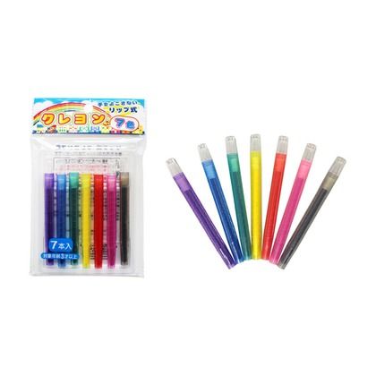 リップ式クレヨン7色 73935 1