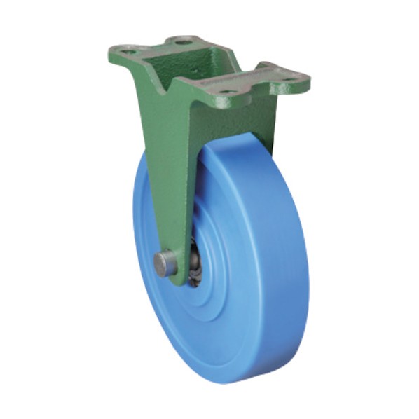 標準型固定金具付MCナイロン車輪 200KMCB 1点