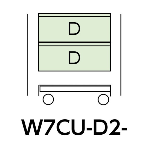 スペシャルワゴン W7CU-D2-G 1点