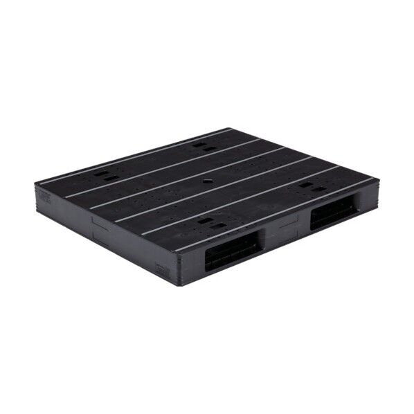 プラスチックパレット 840019 LX-1113R2黒