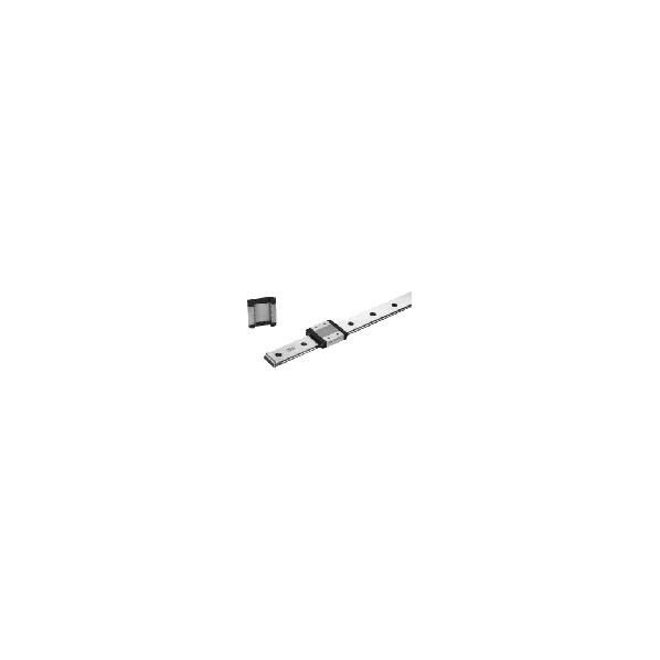 スライドガイド用レールSEBS9WB形L=500 SEBS9WB-500 1点