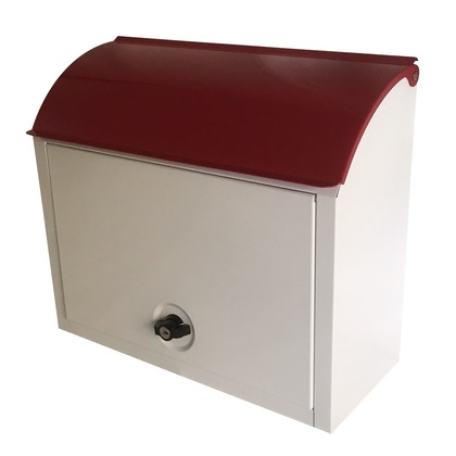 レターパックサイズ対応ポスト ポスッち ホワイト W380xH330xD155 MY-3WH 1