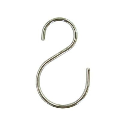 HANG H-293 シルバー(クロームめっき) A:45 B:105 C:175 太さ:6φ(mm) MG-359 1