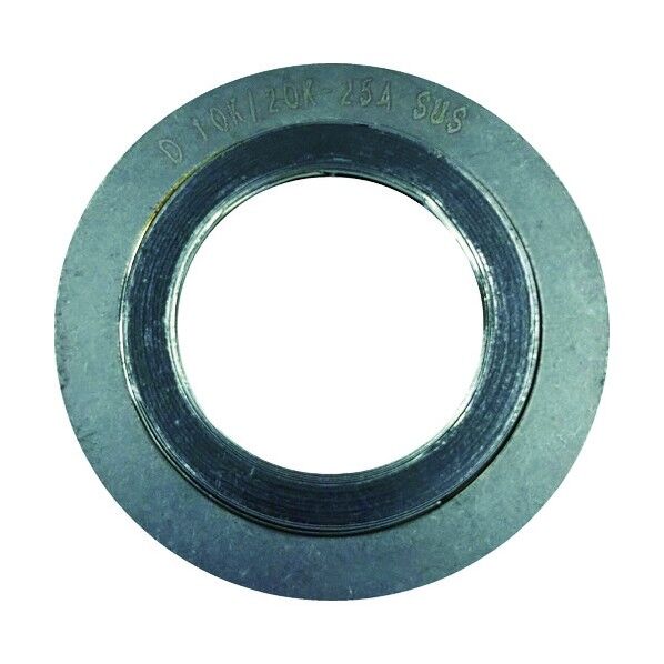 グラファイト系渦巻き型ガスケット外輪SUS 呼び径(A):15 D1000-10K-15A-4.5T-SUS-GR 1点