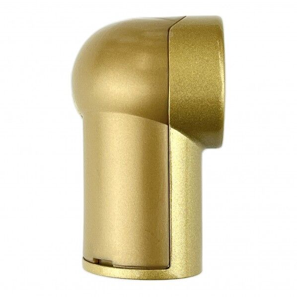和気産業 室内手すり用金具 コーナー 32・35mm兼用 ゴールド UB-15G 1セット...