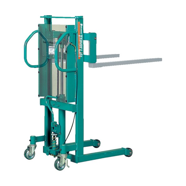 トラバーリフト(手動油圧式)早送り装置付 均等荷重380kg STL38H 1点