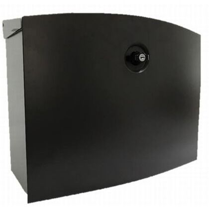 メール便ポスト エムボ 本体:シルバー 取り出し口:ブラウン W410xD190xH320mm E-3 1