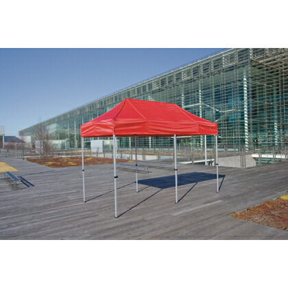 かんたんてんと3(スチール&アルミ複合フレーム) 黒 1.8m×3.6m KA/2W 1