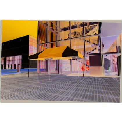 かんたんてんと３(オールアルミフレーム) 黄 2.4m×4.8m KA／5WA 1