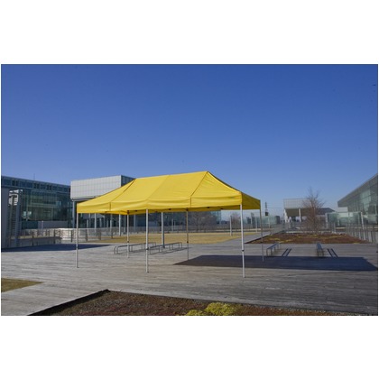 かんたんてんと３(オールアルミフレーム) 黄 3.0m×6.0m KA／8WA 1