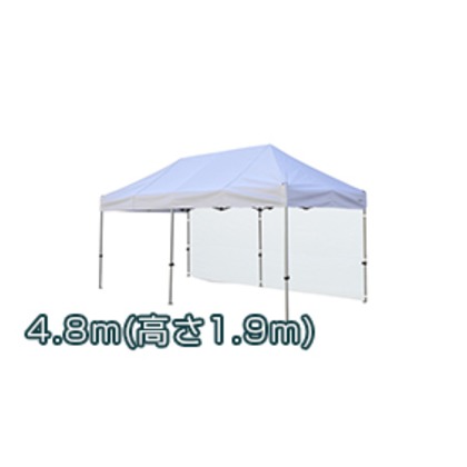 かんたんてんと３一方幕 深緑（オプション色） 4.8ｍ kaw48 1