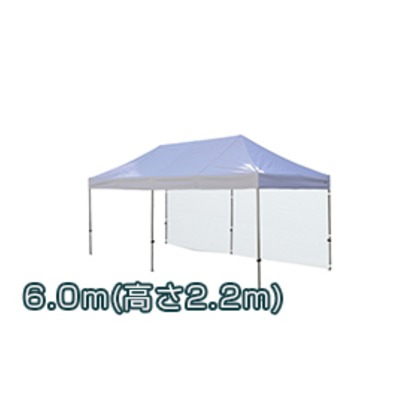 かんたんてんと3一方幕 緑 6.0m kaw60 1