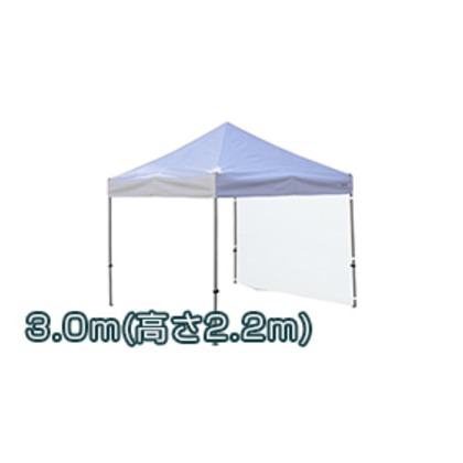 かんたんてんと３一方幕 糸入透明 3.0m kaw30aci 1