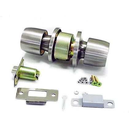 室内用取替錠 円筒錠 シルバー NP-PS10-CS 1