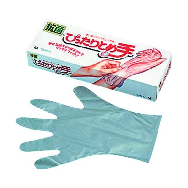 三井 抗菌ぴったりとめ手 ディスポグローブ S STB431 100枚