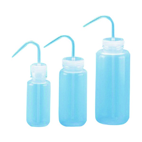 TARSONS 広口洗浄瓶 LDPE製/蓋:PP製 250ml 緑色 560089-G 1点