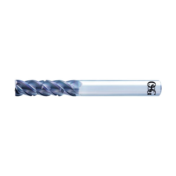 OSG 超硬防振型エンドミル ロング形 チップブレーカタイプ AE-VML 8556333 AE-VML 10X40-N 1点