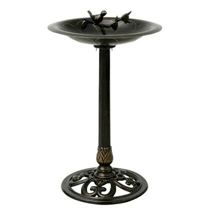 バードバス S(CB) ブラック 幅480×奥行480×高さ775mm SCB12B 1