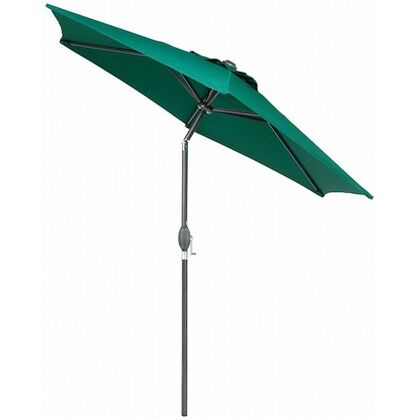 アルミパラソル チルト フレーム/グレー、カバー布/グリーン 幅2500×奥行2500×高さ2300mm SHR-A25GCT2 1