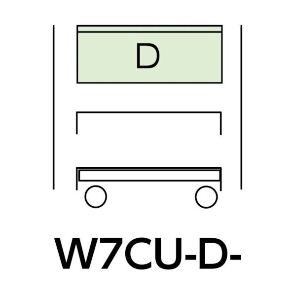 スペシャルワゴン W7CU-D-G 1点