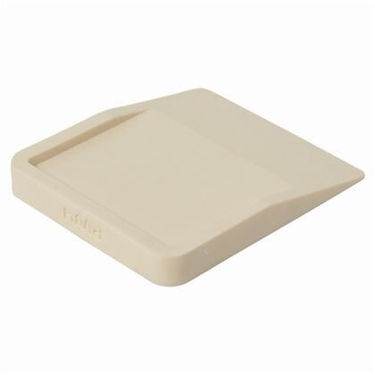 冷蔵庫等キズ凹み防止ゴムマット ホワイト W100xD125xH15mm hmd-7015W 4個