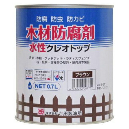 水性クレオトップ 木材防腐材