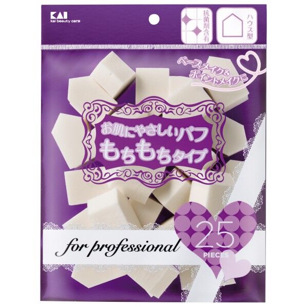 ファンデパフ ハウス 25P SBR