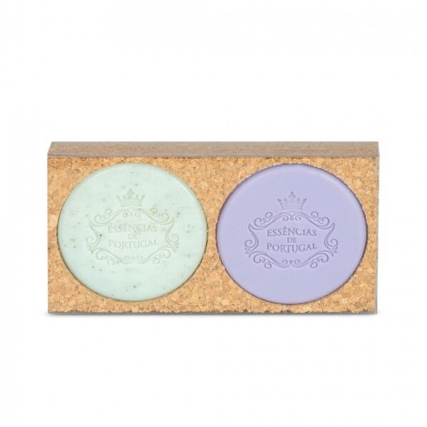 ラウンドソープ コルクパック LA+VI 50g×2 2個