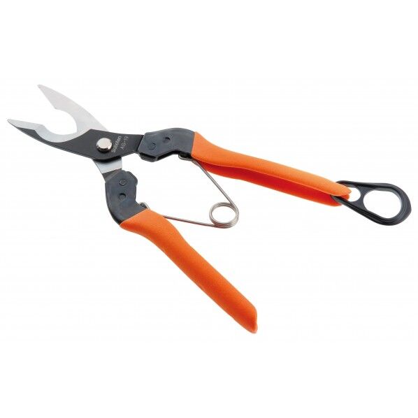 はく皮鋏 オレンジ 195mm