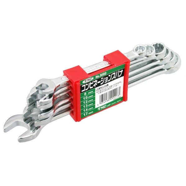 コンビネーションスパナ 6本組