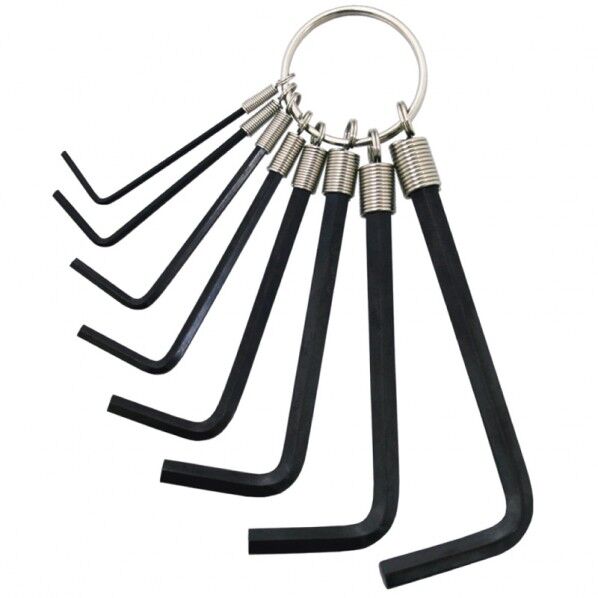 リング付六角棒レンチ 8pc