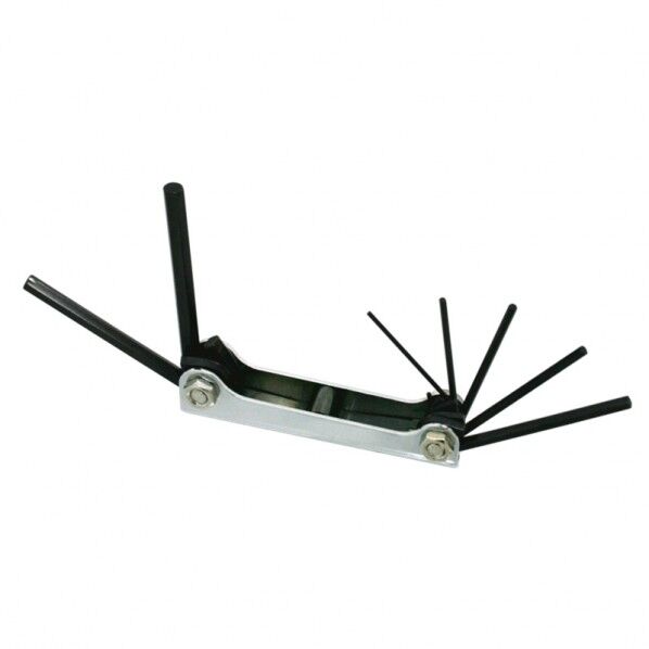 ナイフ型六角棒レンチ 7pc 1.5-6mm