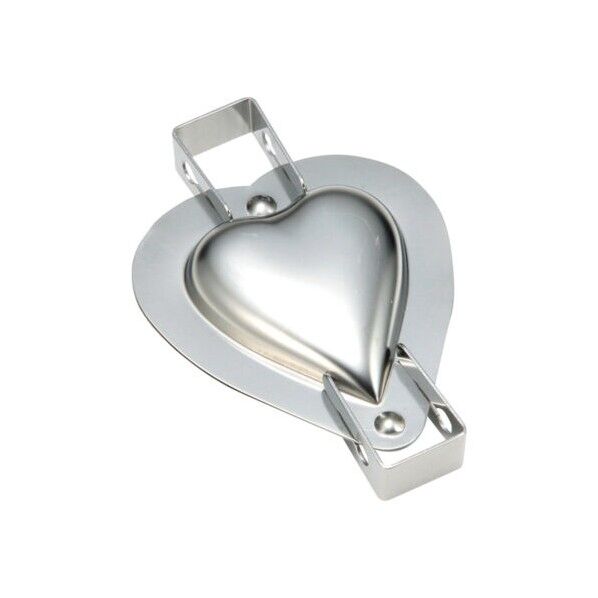 チョコレートハート型無地 #1101 1個