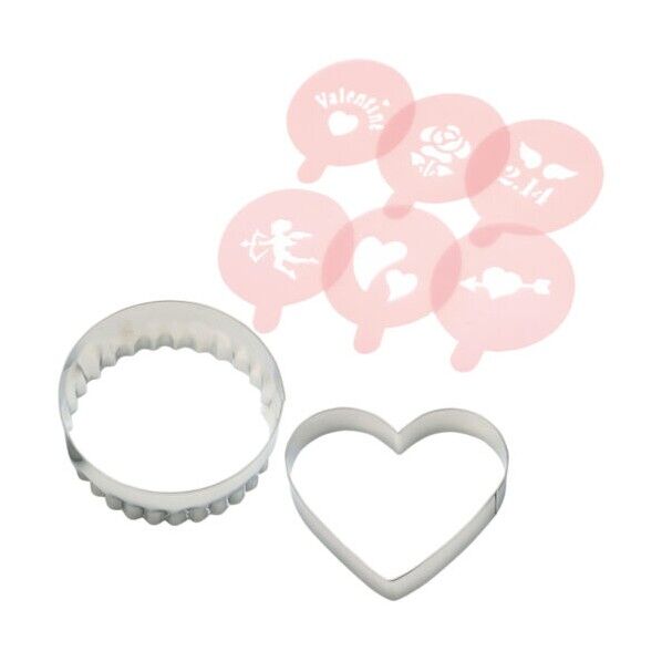 バレンタインステンシルセット #1193 1個