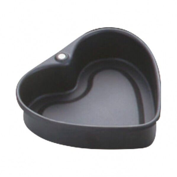 Black デコ・ハート型 中 #5009 1個